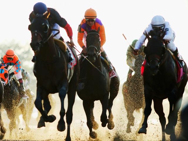 There is racing from Belmont on Saturday